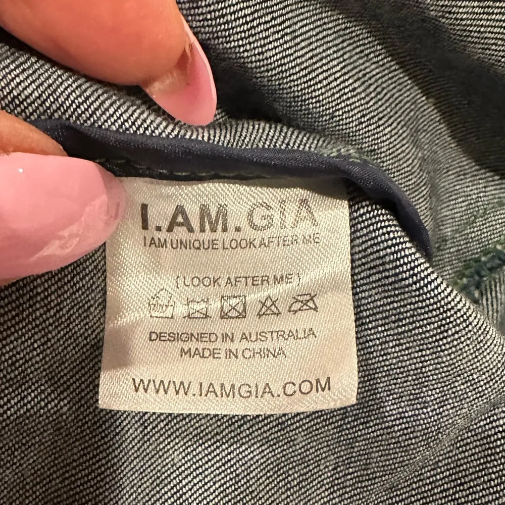 I am gia I.AM.GIA. SINEAD REVOLVE TALI GREEN TIGER NERISSA CROPPED PATTERNED JACKET S - Image 8