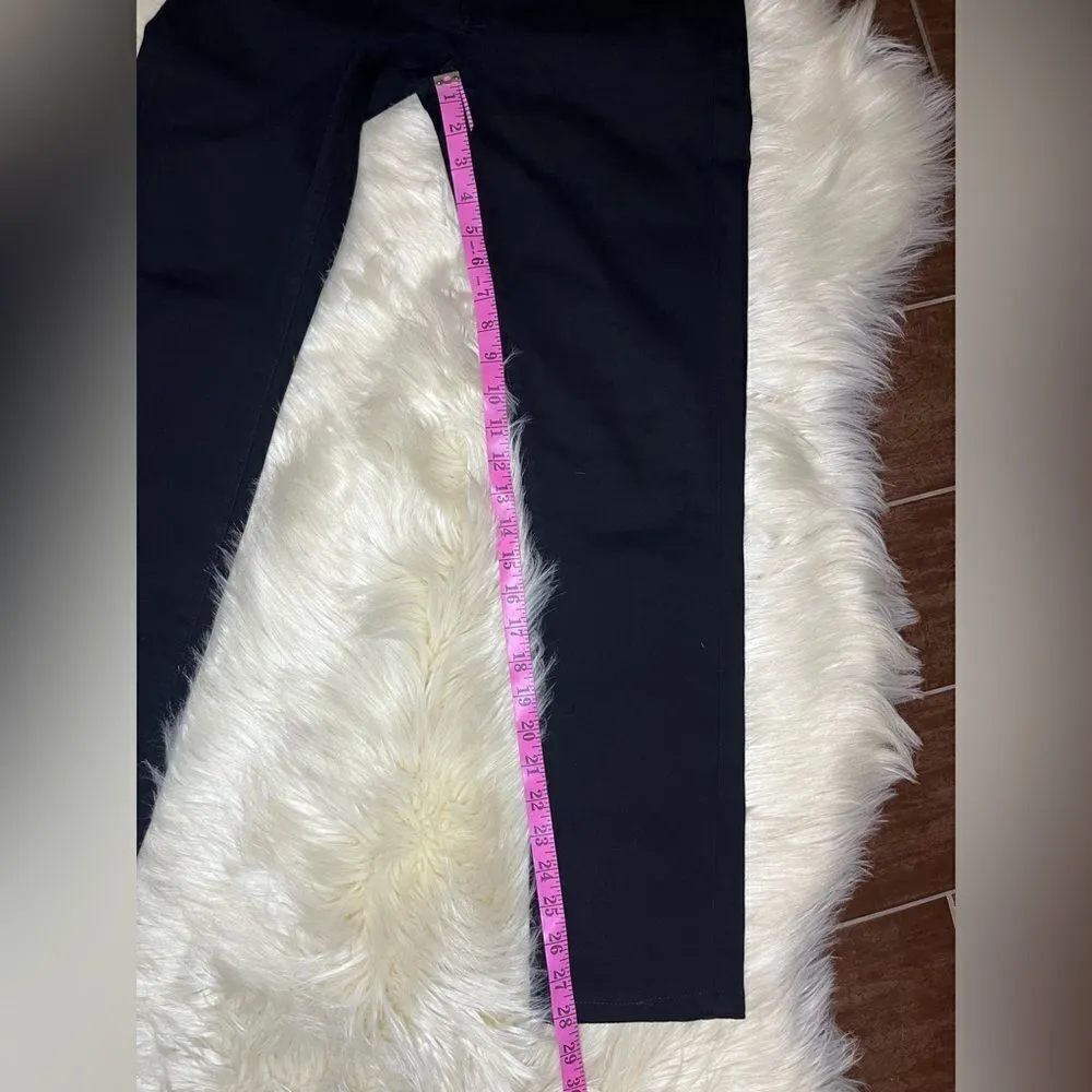 7 of all mankind H/R Roxanna black Slim Fit Jean sz 26 - Image 10