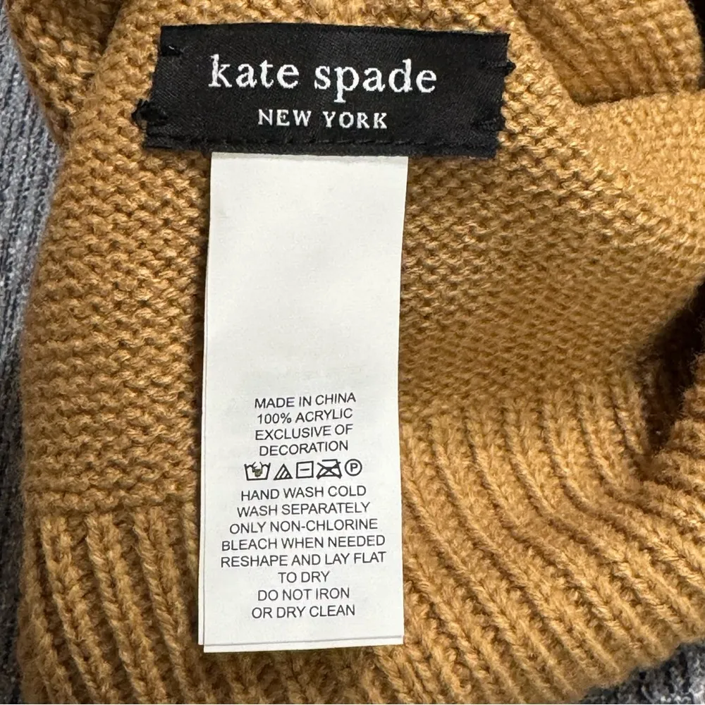 Kate Spade New York Flocked Spade Beanie - Image 5
