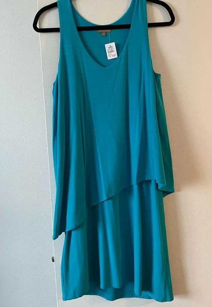 NWT Lilla P Aqua Blue Double Layer V - Image 3