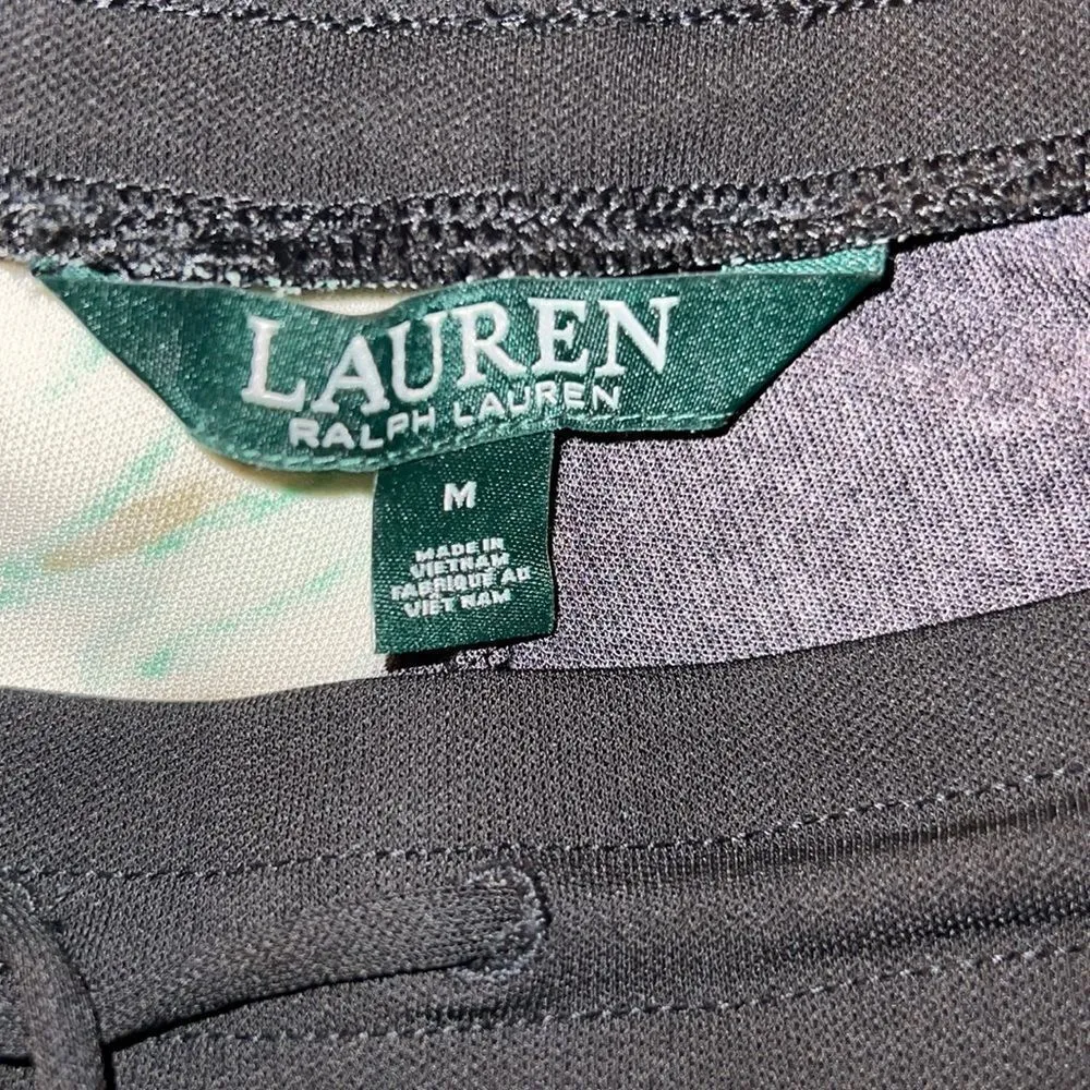 ✨ HP✨Lauren by Ralph Lauren Women's Wide-Leg Tropical-Print Jersey Pants✨ - Image 4