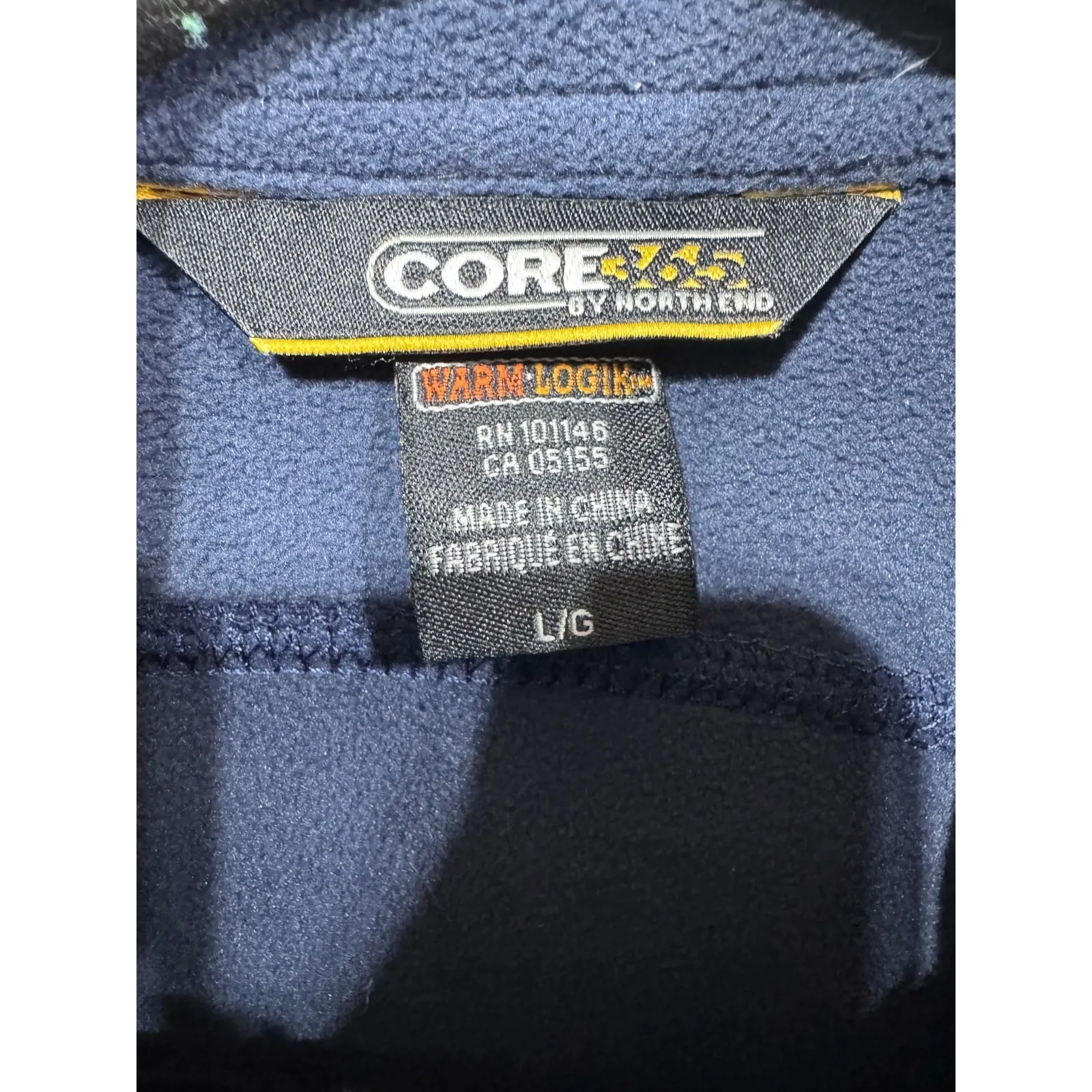 Core 365 By North‎ End One America Softshell Jacket Navy Fleece Lined Women's L Size L - Image 12
