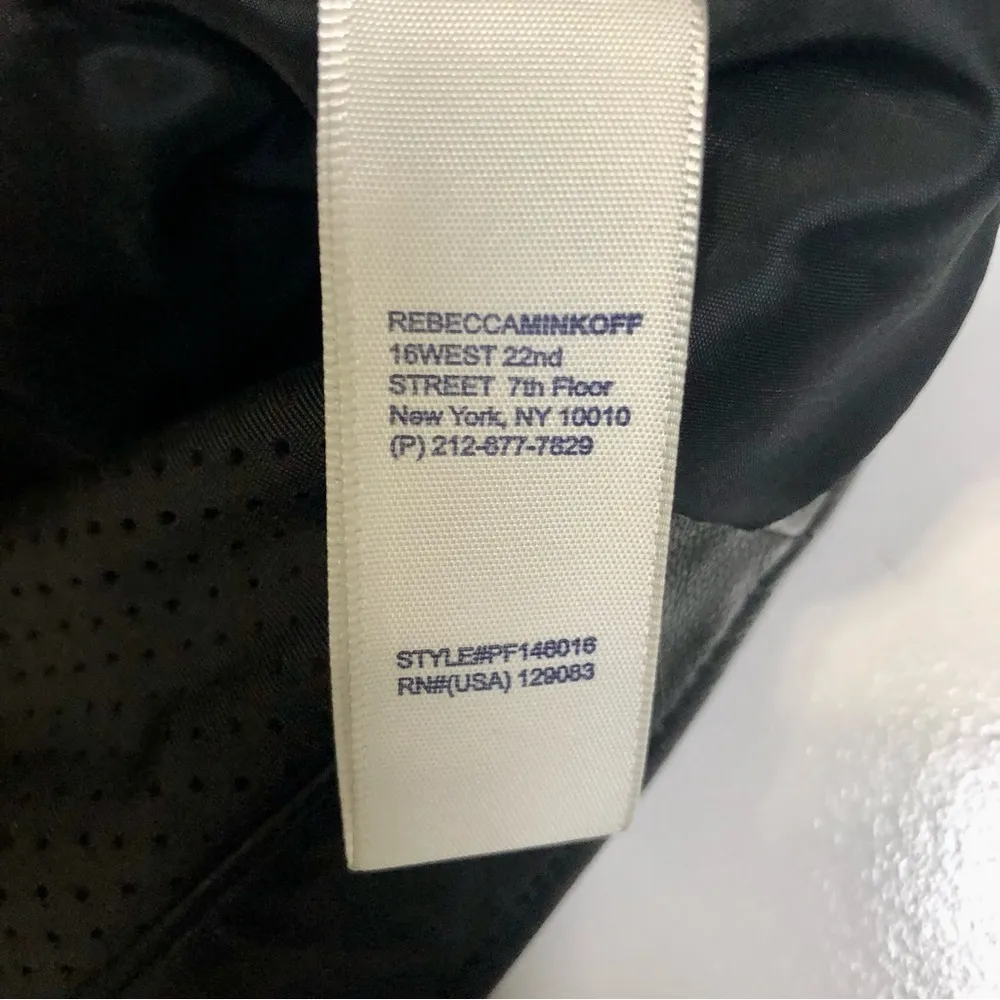 NWT  Tiffany Vest Genuine Leather Utility Moto Biker Grunge sz 0 - Image 10