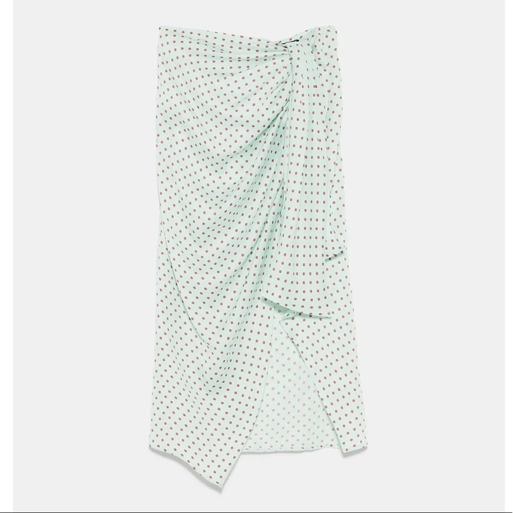 Zara polka dot satin skirt - Image 6