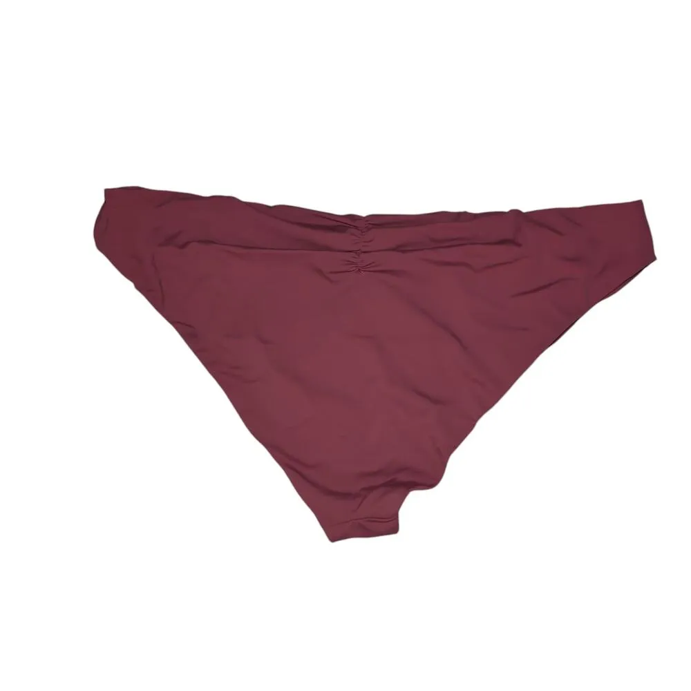 NWT Andie Symi Bottom Mulberry Ruched Back Waistband Swim AB431 Size XXXL - Image 2