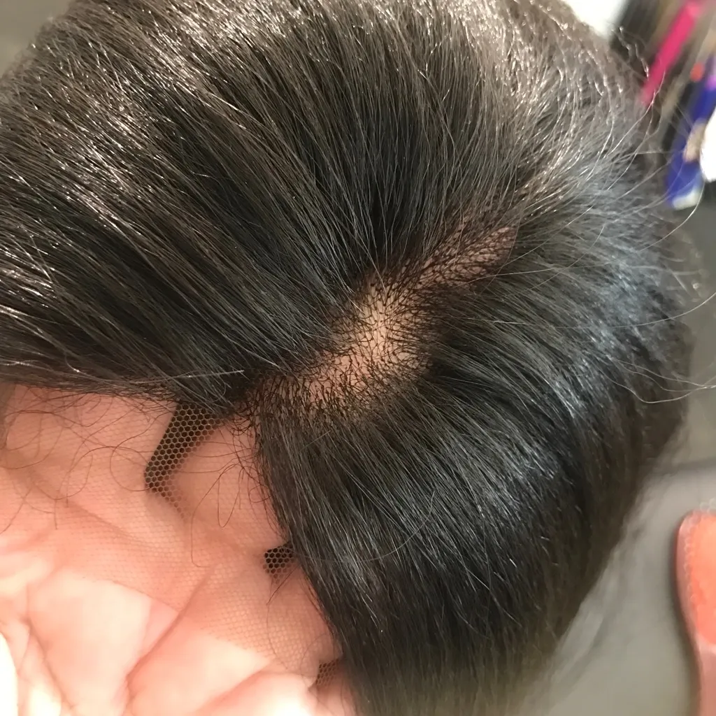 Off black dark brown wig Thick Freepart Wig 2020 - Image 5