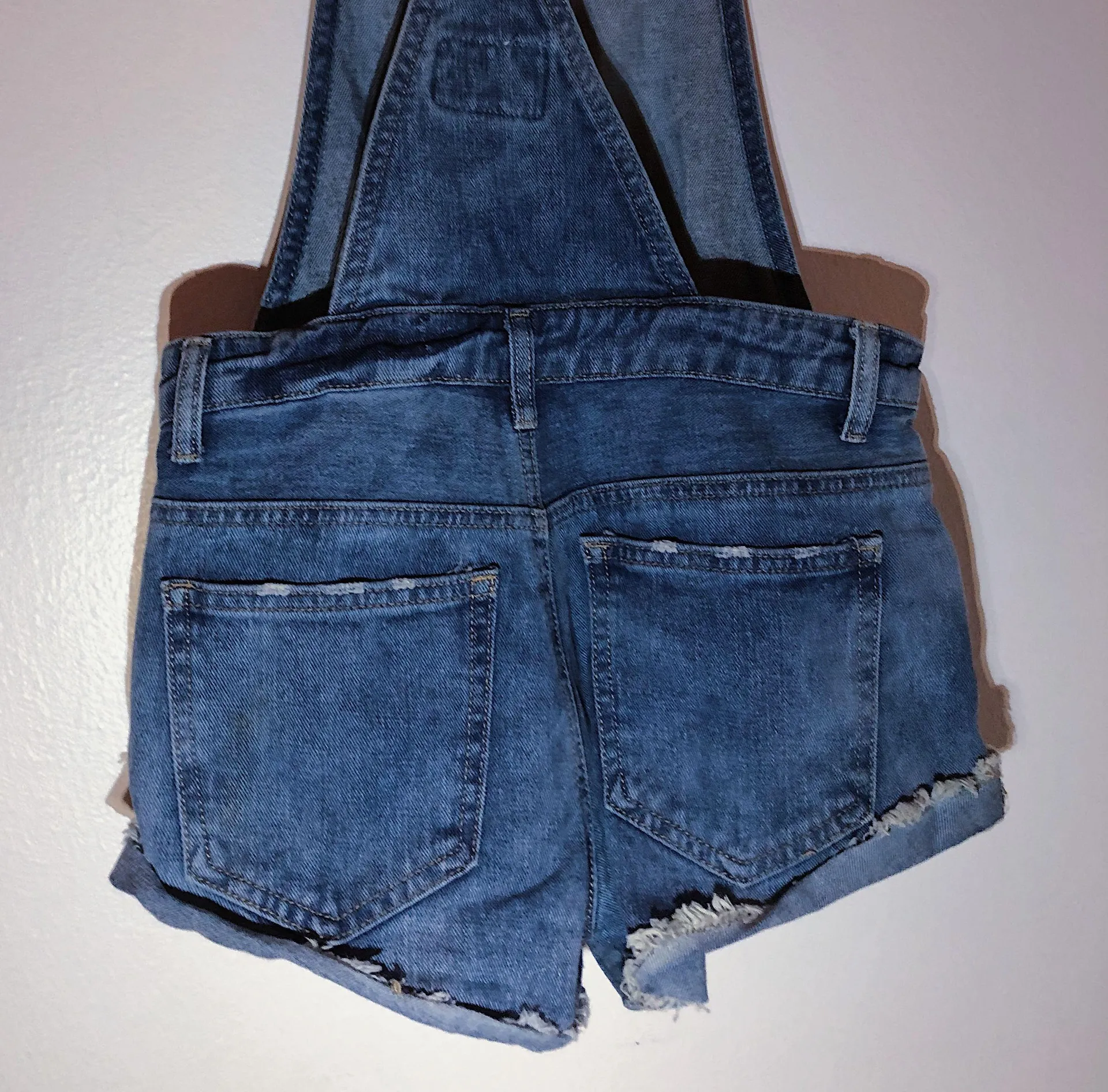 Jean Short Overalls - Image 2