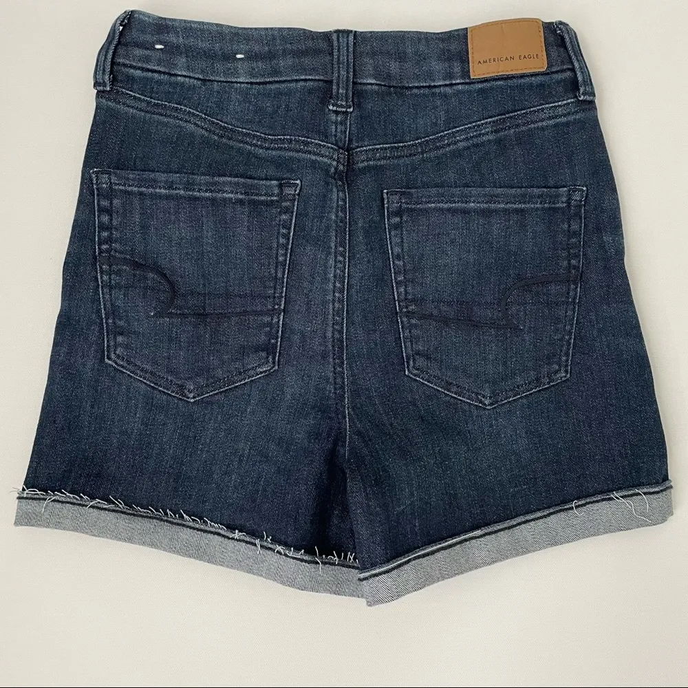 American Eagle Women’s Curvy Super Hi-Rise Shortie Size 4 - Image 3