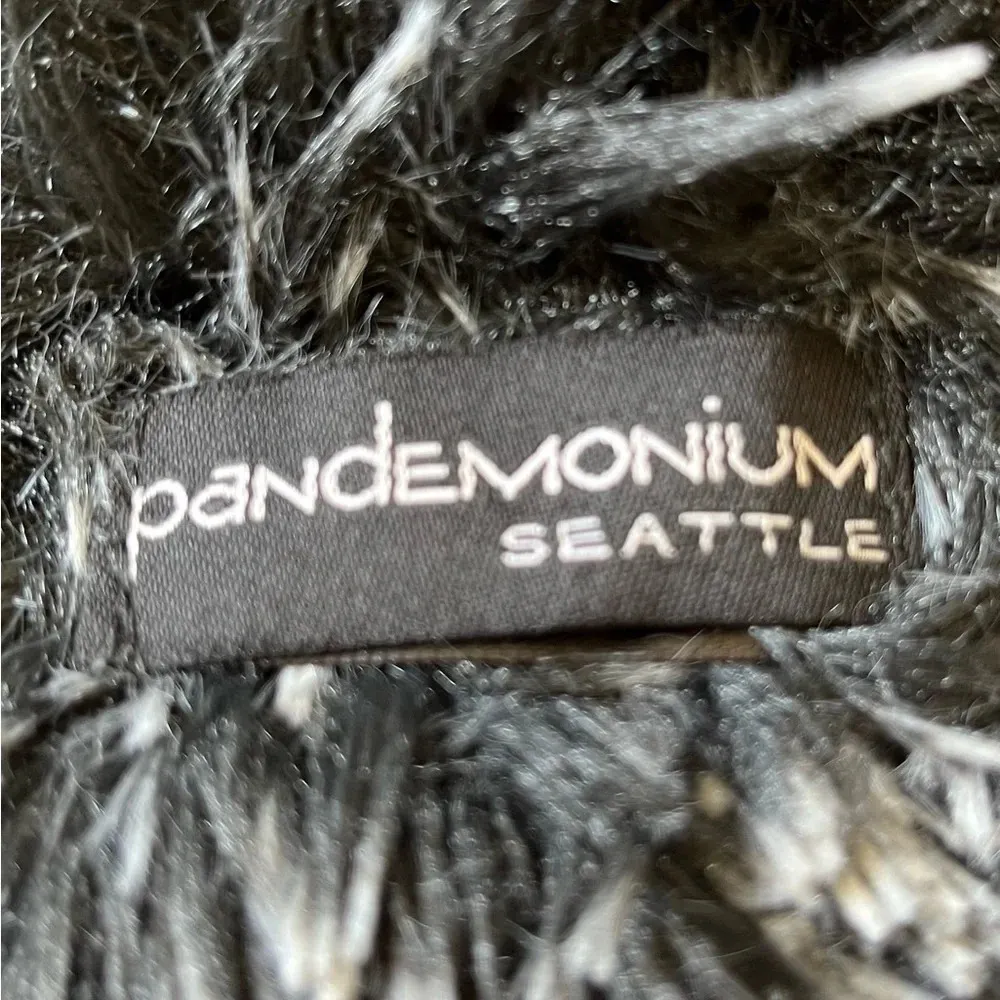 Pandemonium Classic extremely soft scarf in Black Mamba - Image 3
