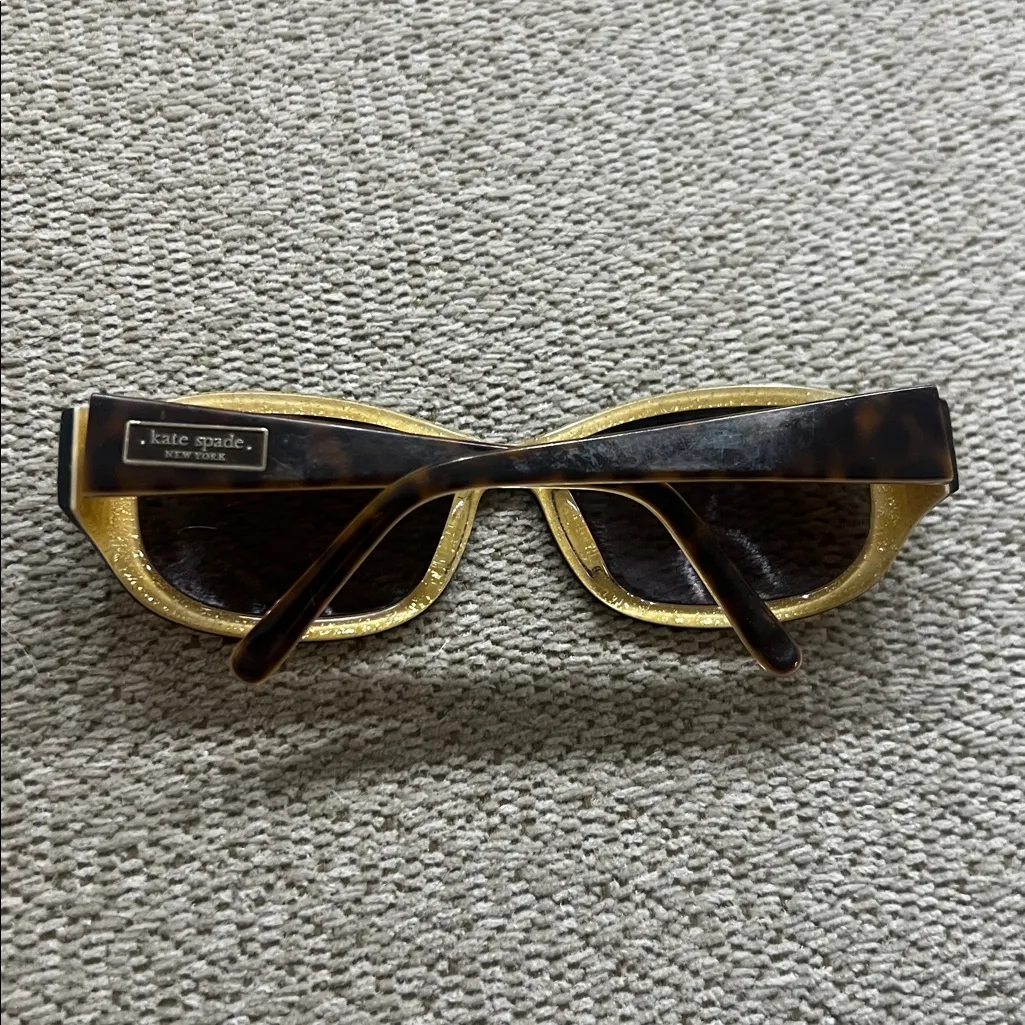 Kate Spade Brown Tortoise Sunglasses vintage - Image 7