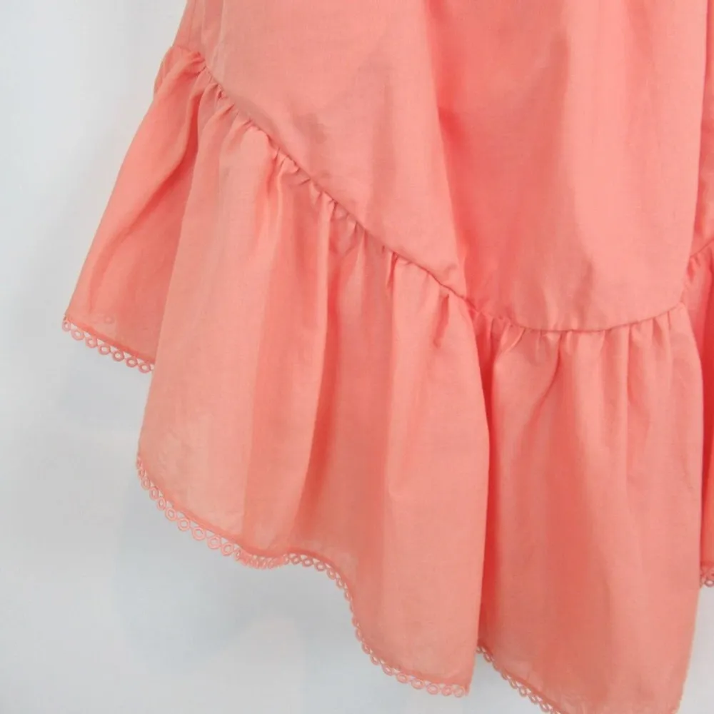 Free People Lovers Lane One-Shoulder Eyelet Minidress Women's Small NWT - Image 4