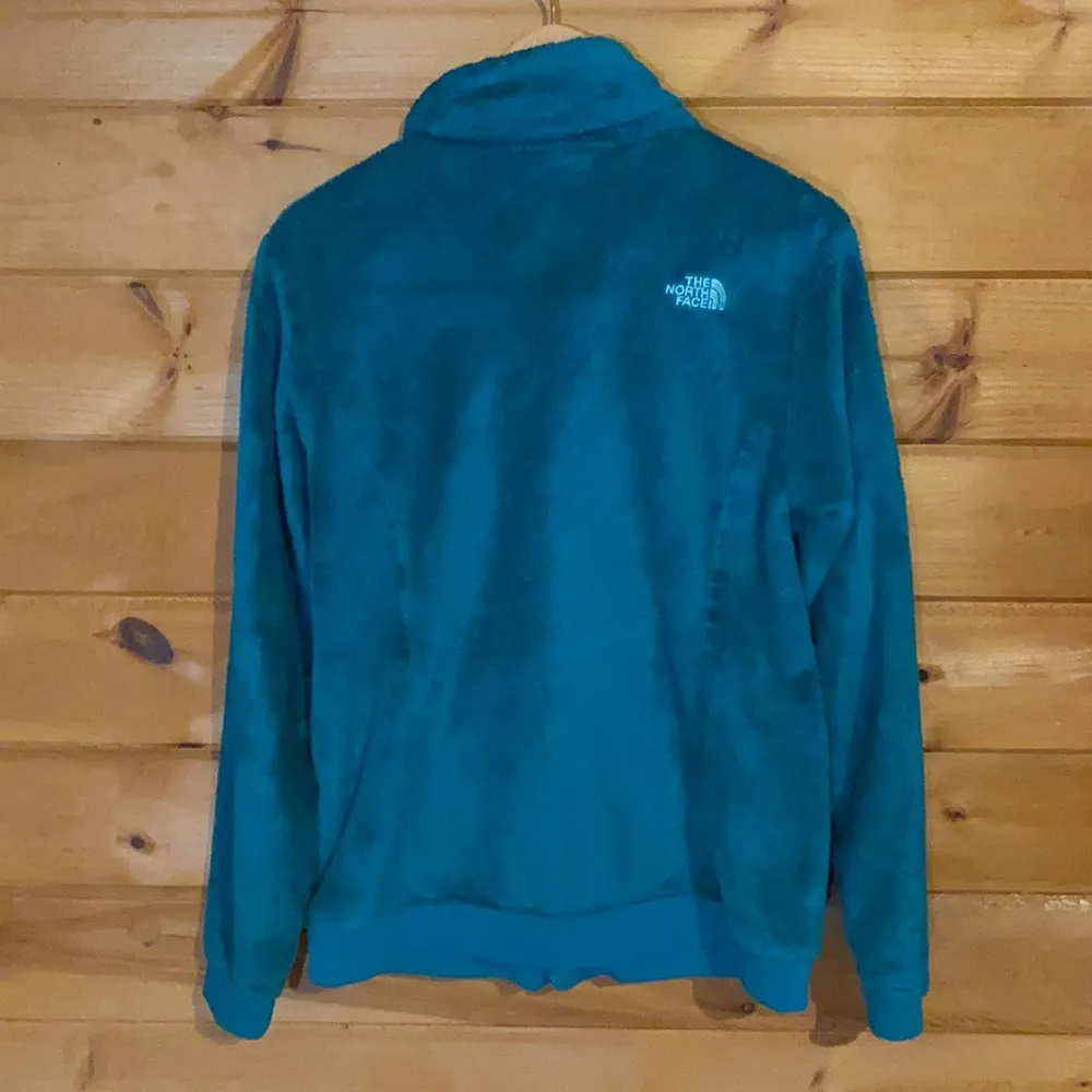 The North face teal fleece zip up jacket - Image 6