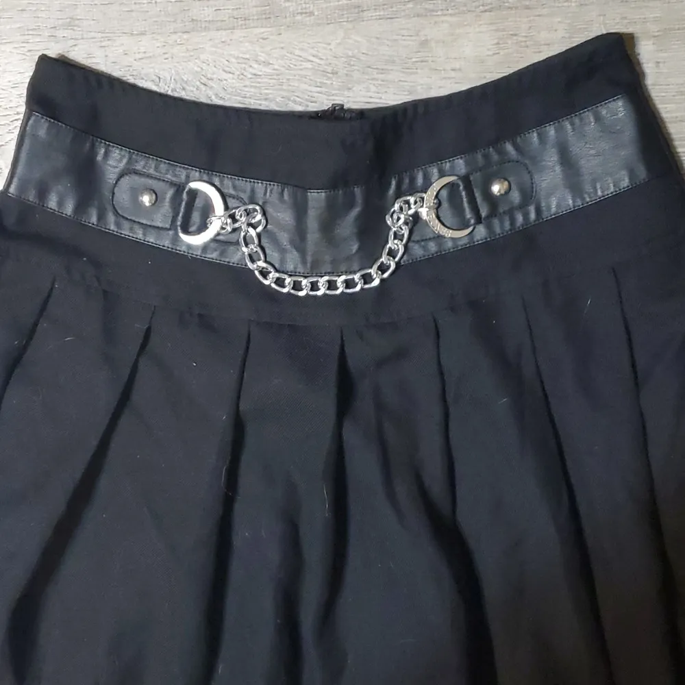 Royal Bones Pleated Mini Skirt M - Image 2