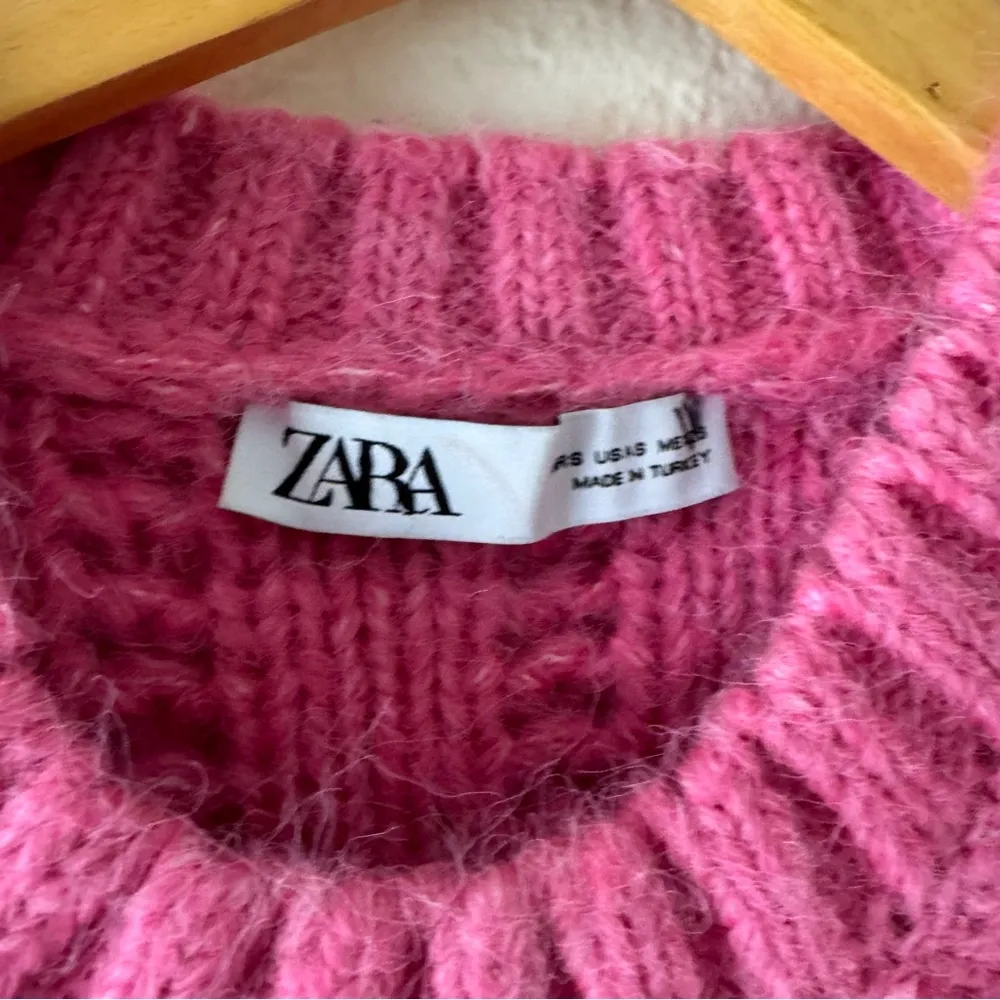 Zara pink ruffle sweater - Image 7