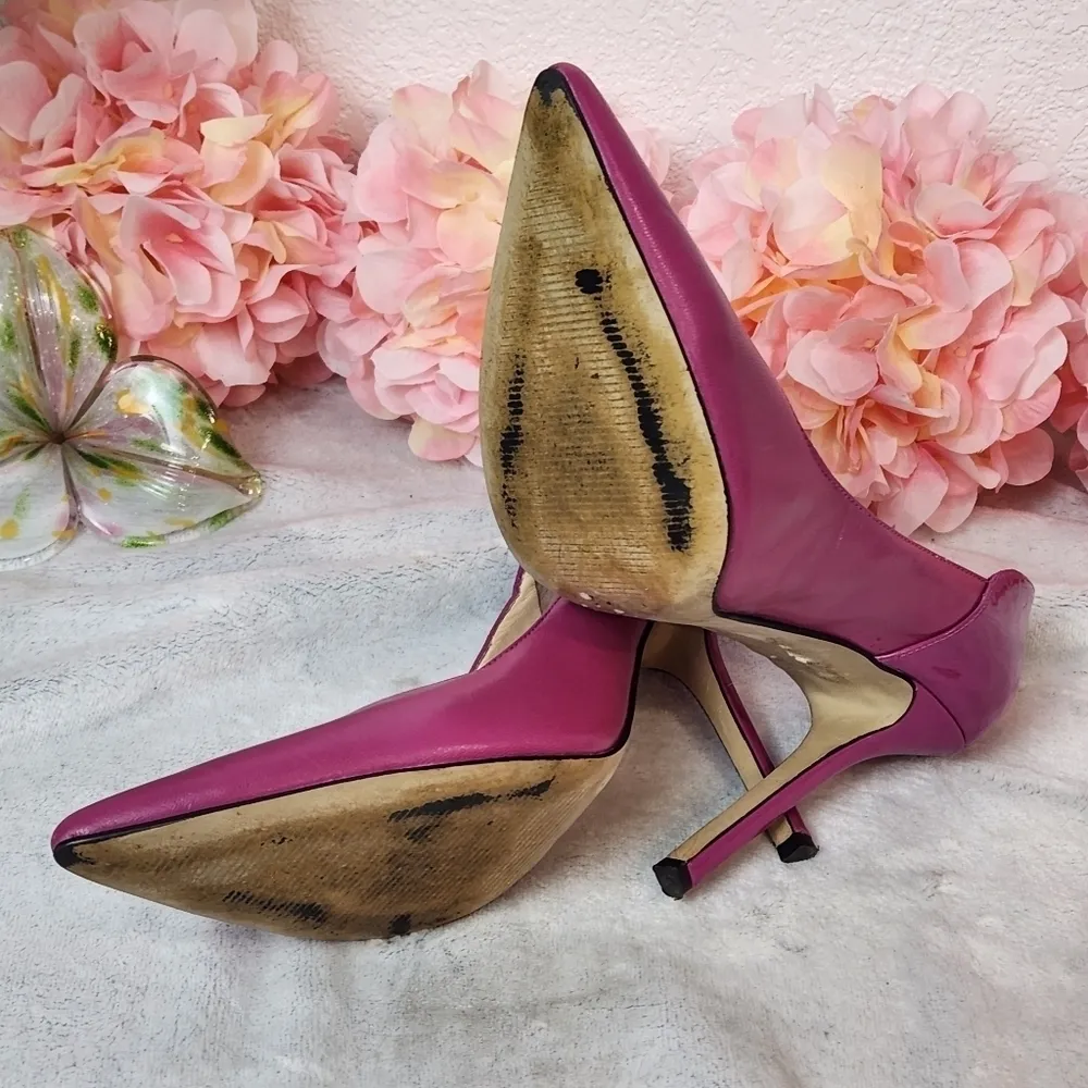 Enzo Angiolini Eacastalia Pumps Purple 🟣 Heels Size: 9 - Image 9