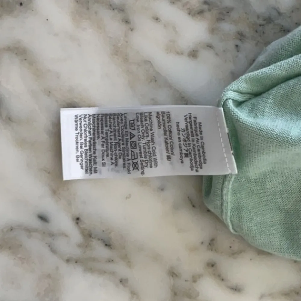 NWT J. Crew Classic Cardigan Mint Green sensor hole sew or cover w cherry patch Size XS - Image 7