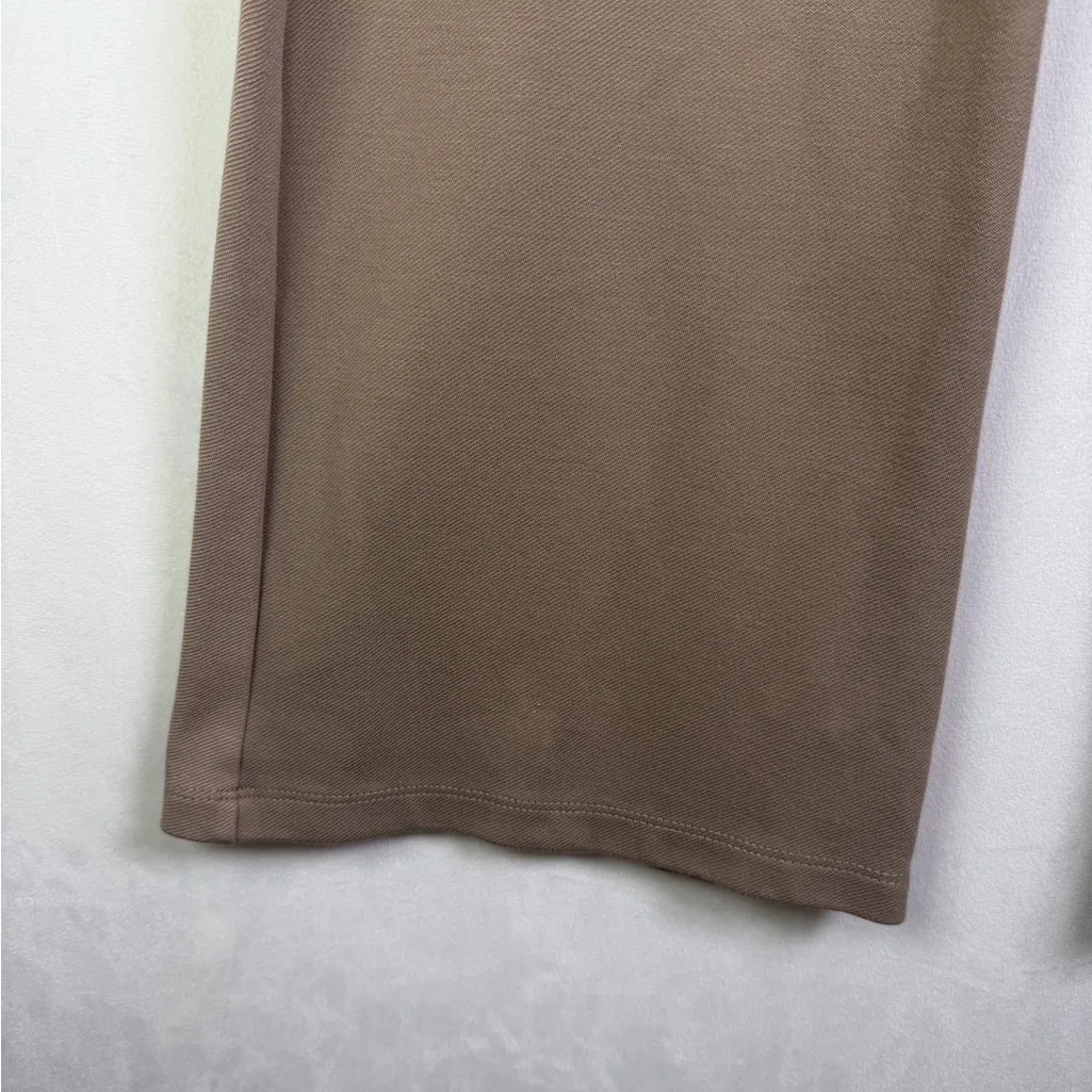 Betabrand Women’s Dress Pant Yoga Pants Taupe / Mocha, Stretch Trousers Sz XL - Image 3