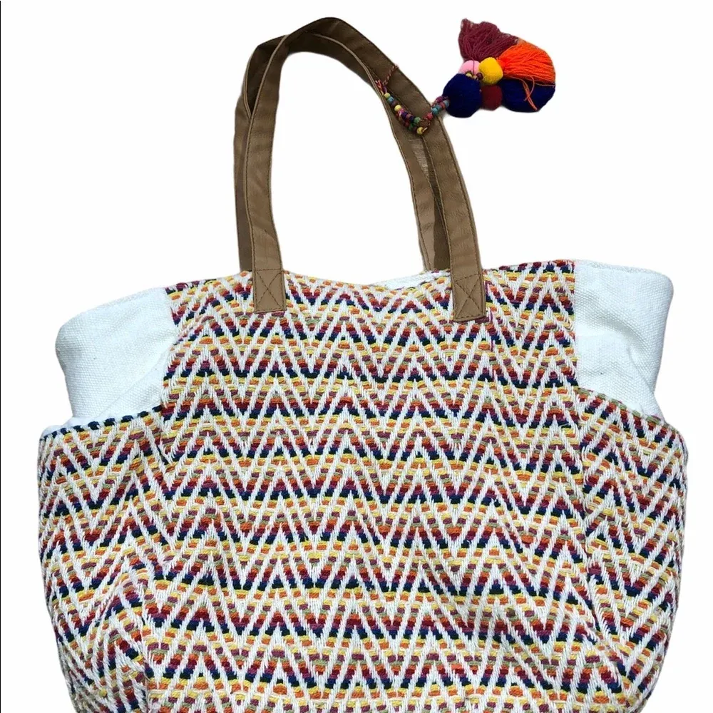 None Boho pool/beach summer vacay tote bag - Image 3