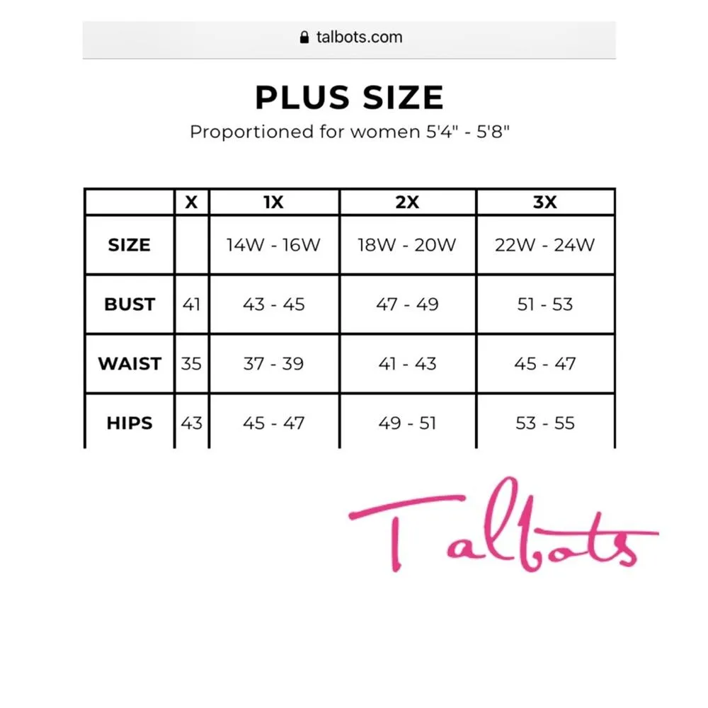 Talbots Haberdashery Black&White Patterned Button Up Shirt Sz.14W NWT - Image 9