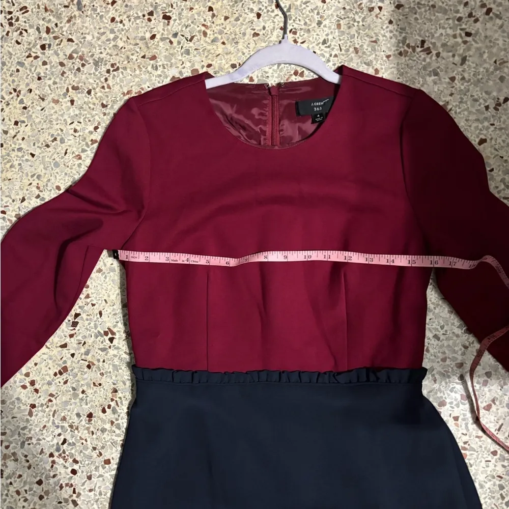 J. Crew Blue Midi Pencil Dress for Work - Image 4