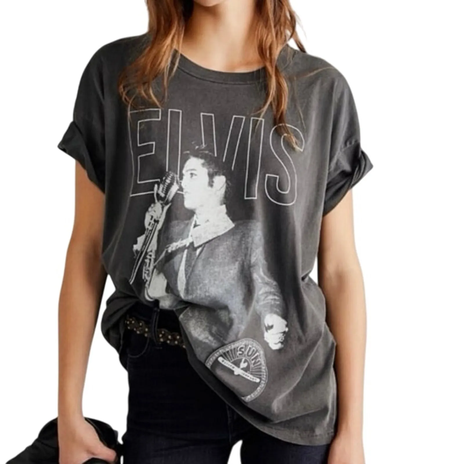 DAYDREAMER Sun Records X Elvis Merch Tee
Size Large
New with Tag
MSRP $88 - Image 4