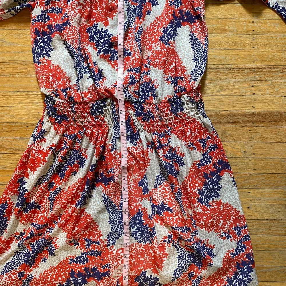 Jessica Simpson Red, White, & Blue Long Sleeve Dress size 6 - Image 15