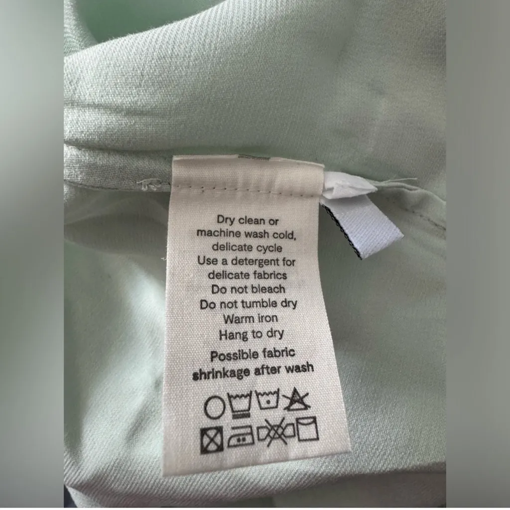 SLEEPER Party Shirt Dress w/Ostrich Feathers Mint Green Size XS NWT Satin Mini - Image 12