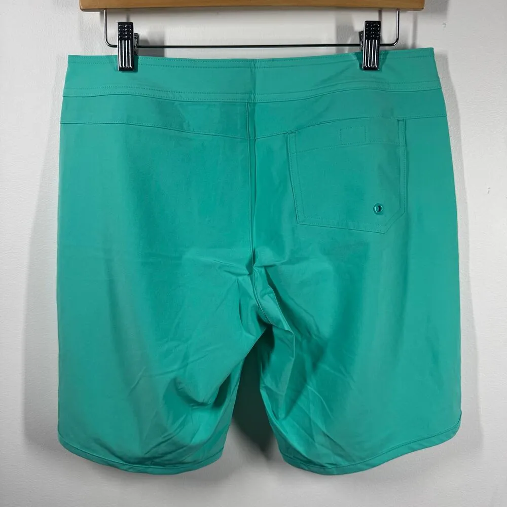 Carve Design Shorts Women Blue Green Board Shorts Beach Coastal Outdoor Active Size 6 - Image 2