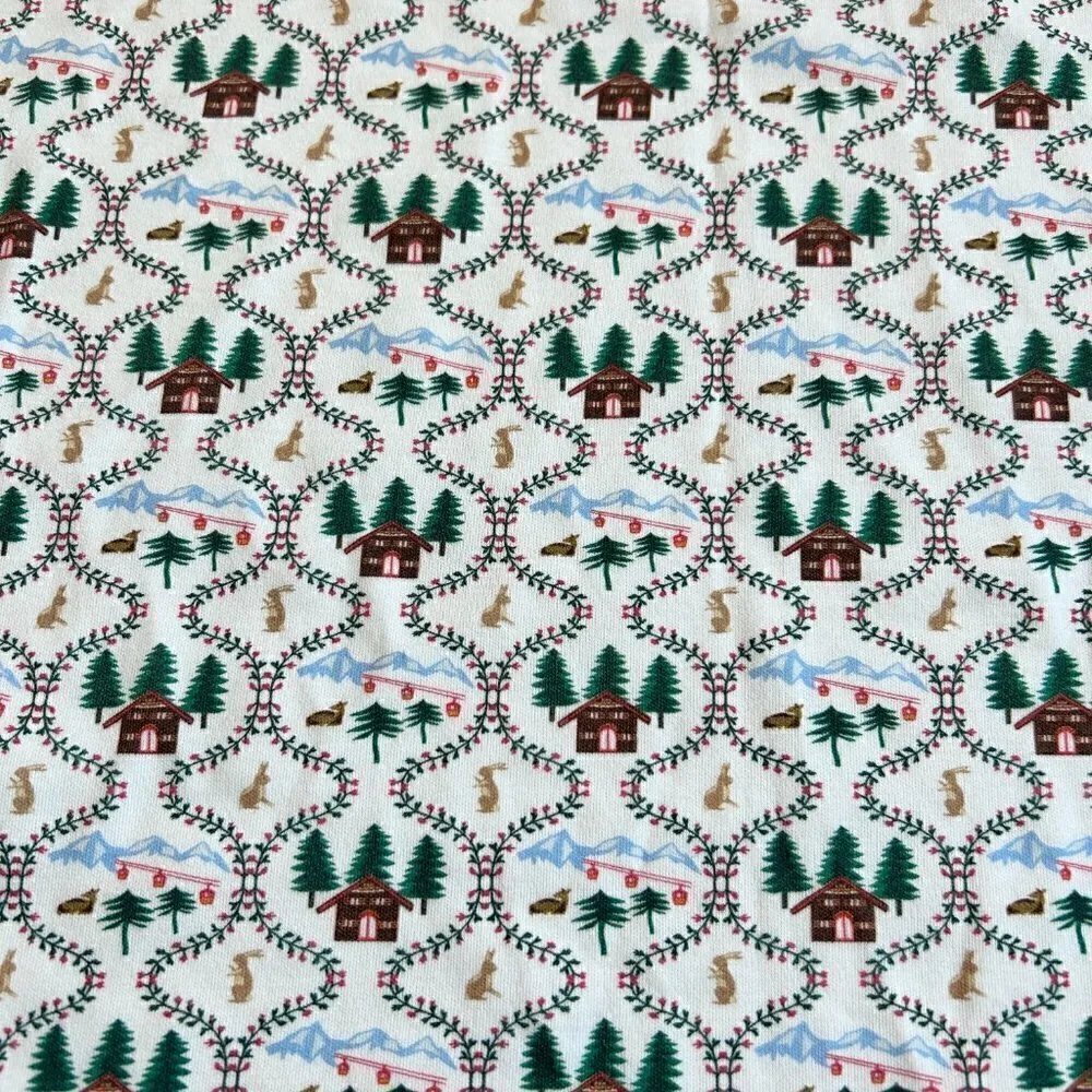 Hill House Charlotte Sleep Tee in Ski Chalet Size XS NWT - Image 4