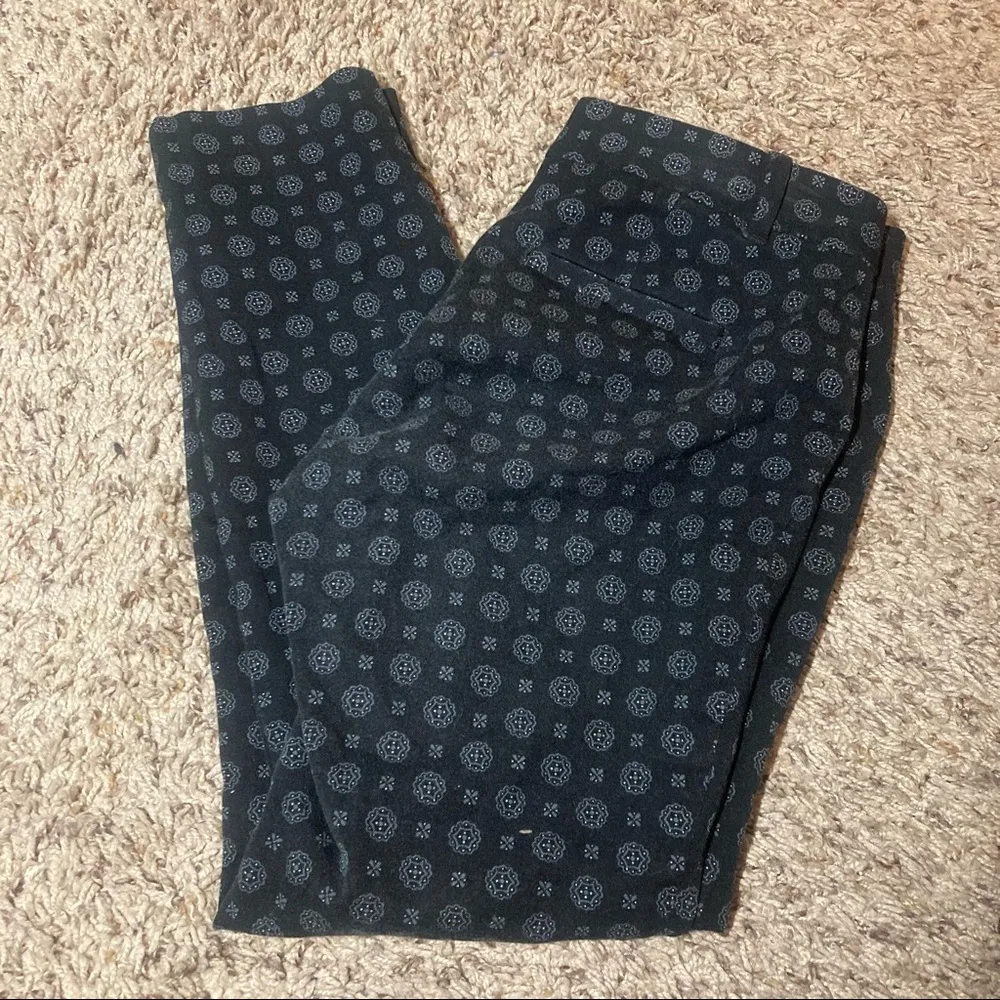 Navy Blue Gap Skinny Ankle Crop Pants Size 0 - Image 6