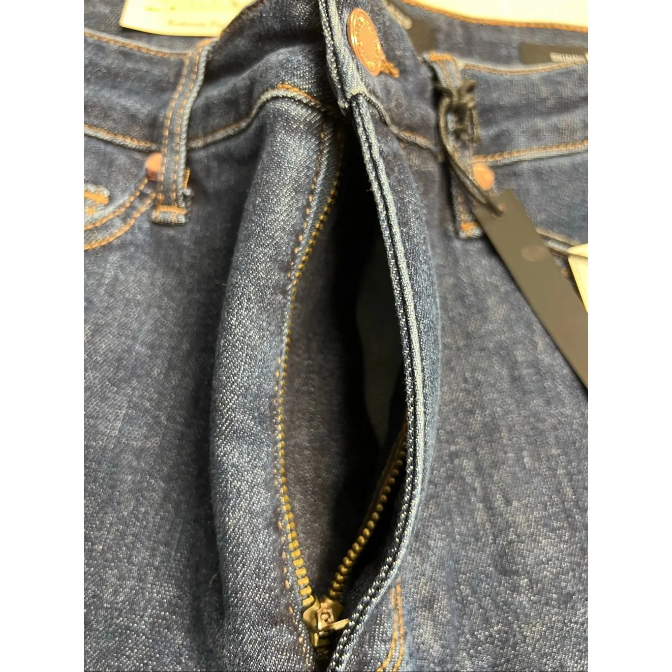 JUDY BLUE Junior Womens Skinny Fit Tummy Control Dark Wash Jeans Size 13/31 NEW - Image 10