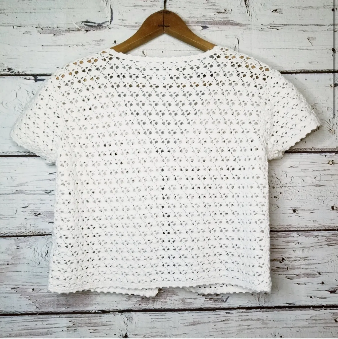 Hand knit Cardigan Sweater - Image 2