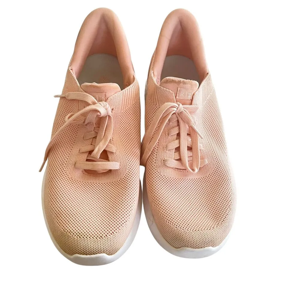 Kizik Athens Peach N Cream Cushioned Running Athletic Sneakers M 10.5 / W 12.5 Pink - Image 2