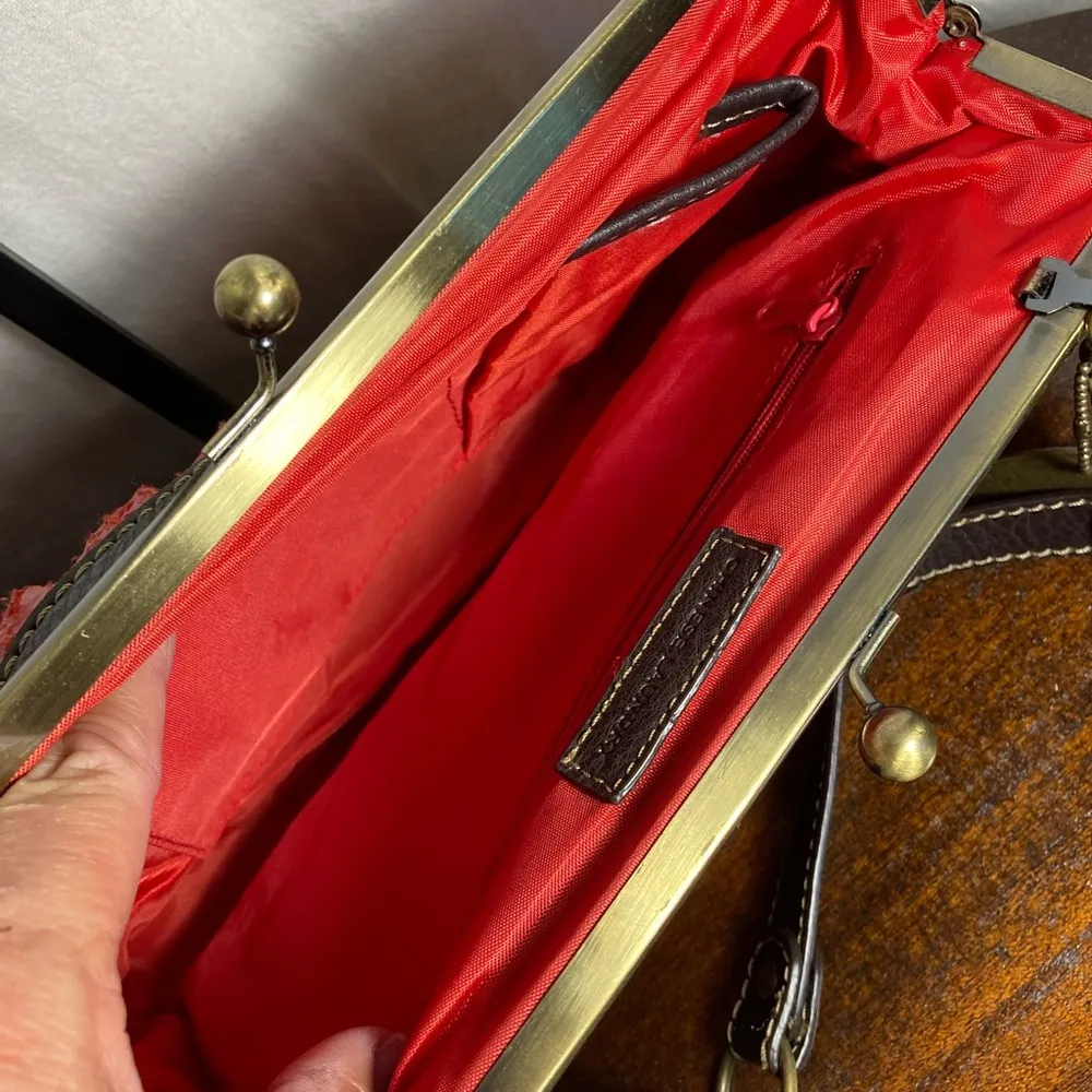 Chinese Laundry Chic Red and Black Handbag - Image 4