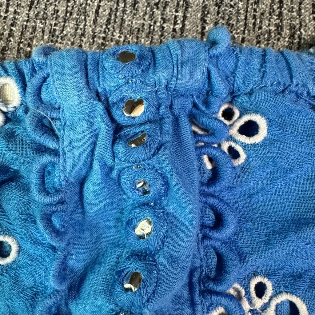 Ramy Brook Rita Cotton Eyelet Minidress - Image 6