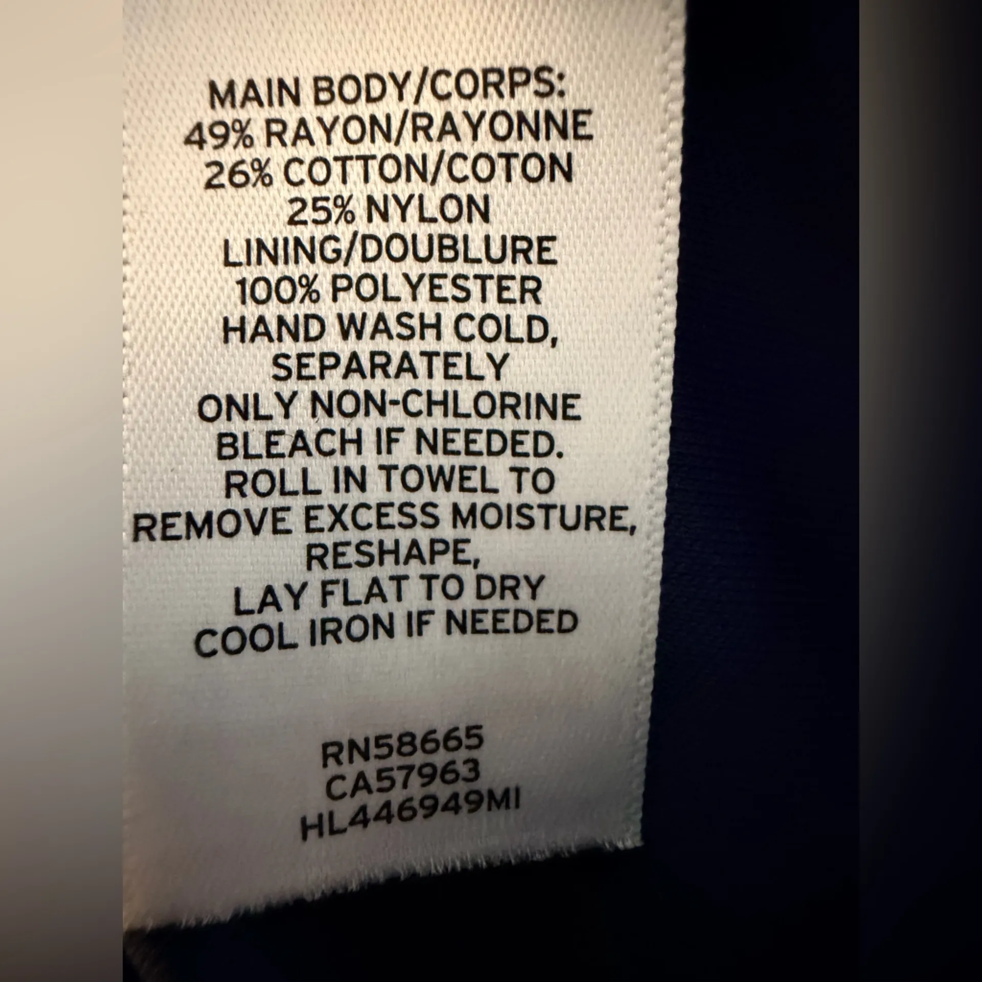 Chelsea 28 Navy Lace Bell Sleeve Top - Image 6