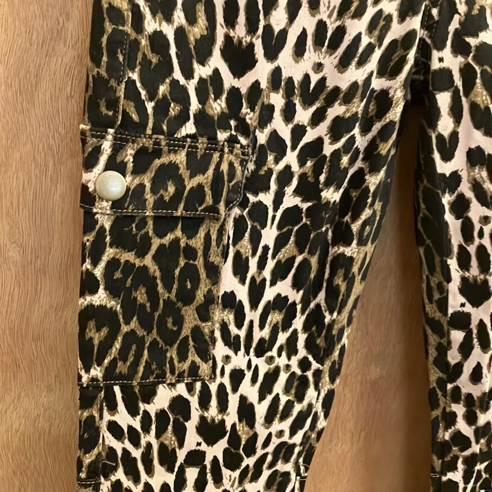 Ashley Mason cheetah print skinny pants size 3/26 - Image 3