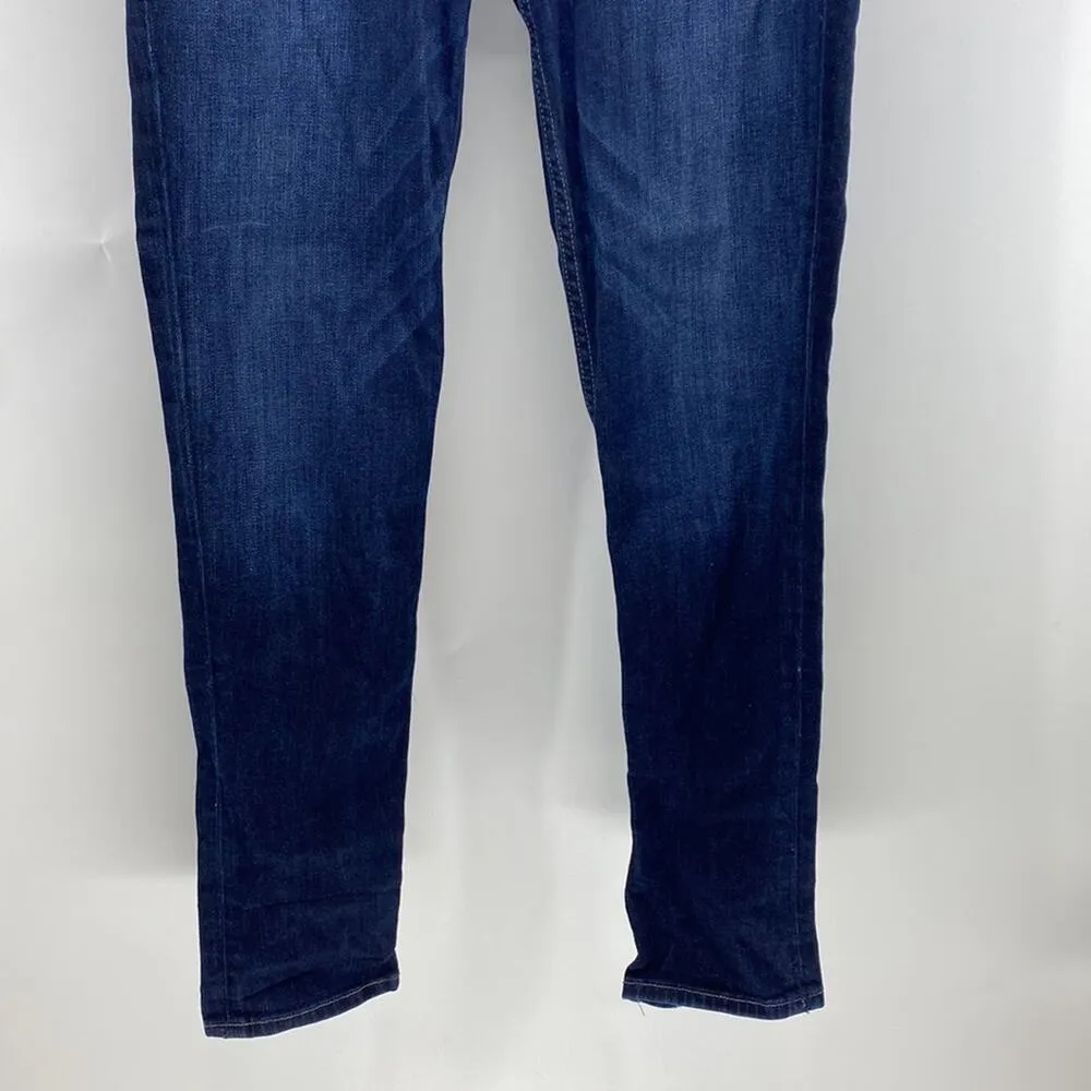 Hudson crop muse skinny with 5” cuff dark wash low rise size 29 western casual - Image 3