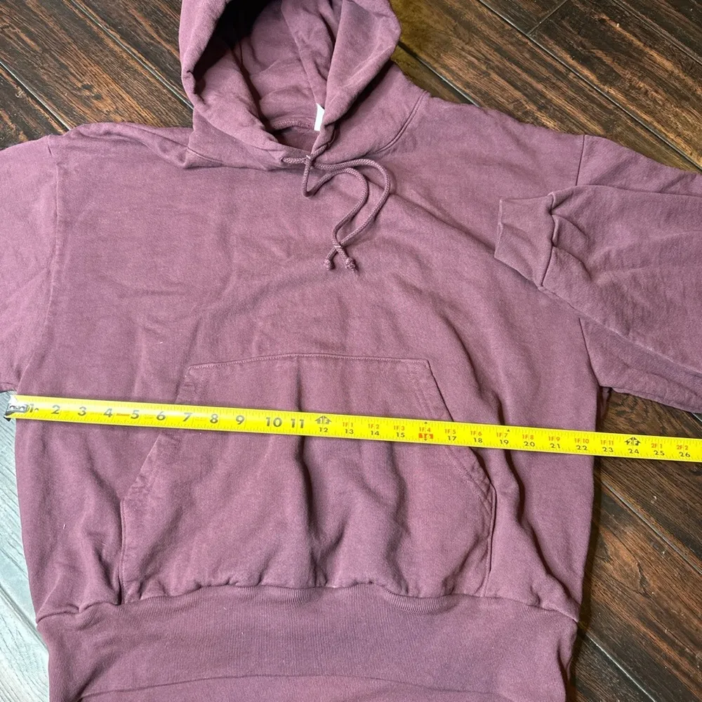 Hoodie sweater warm cotton California basic unisex style Los Angeles Apparel - Image 3