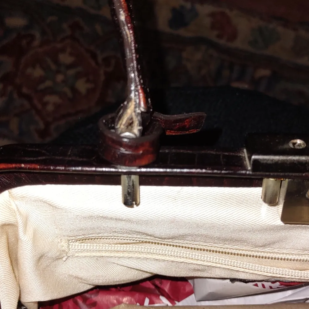 Vintage Cami International pocketbook (C) Brown - Image 8