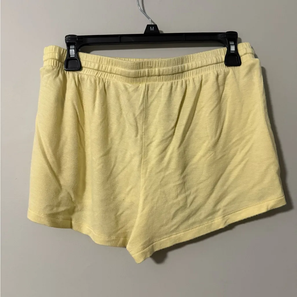 Colsie Yellow Comfy Lounge Shorts - Image 2