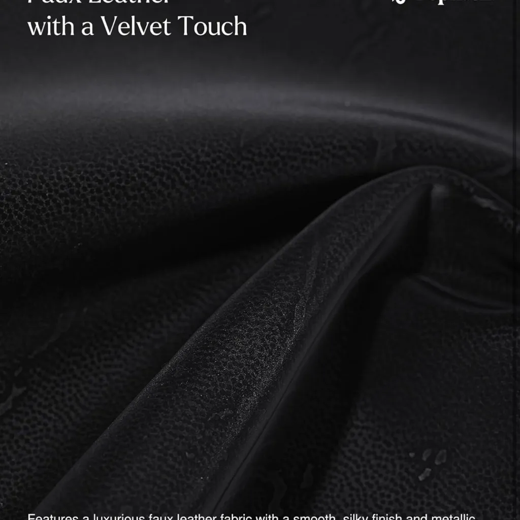 NWT Popilush Faux Leather Dress with Built in Shapewear - Image 5