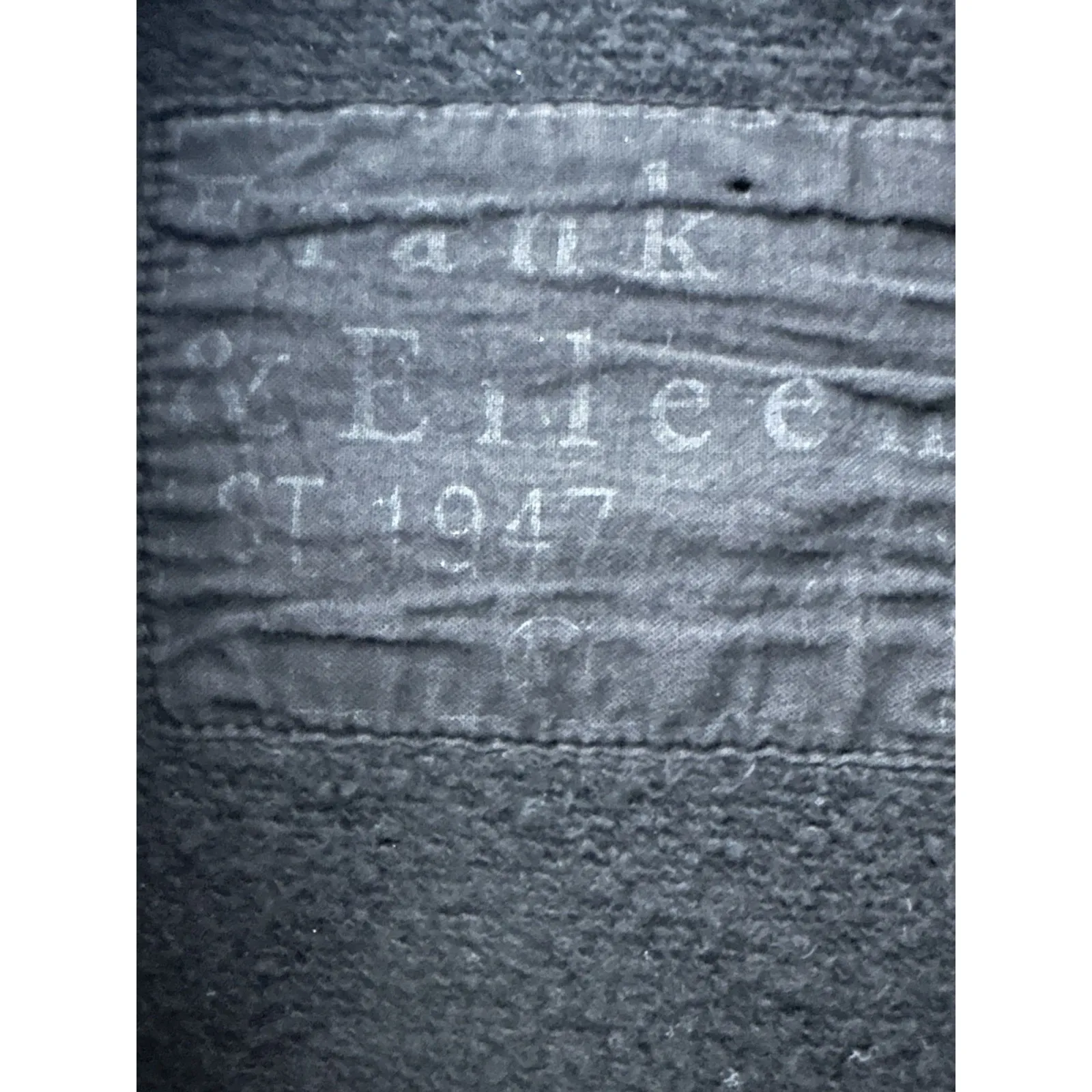 Frank & Eileen Willa Wrap Dress Womens Medium Triple Fleece Black Old Money - Image 4