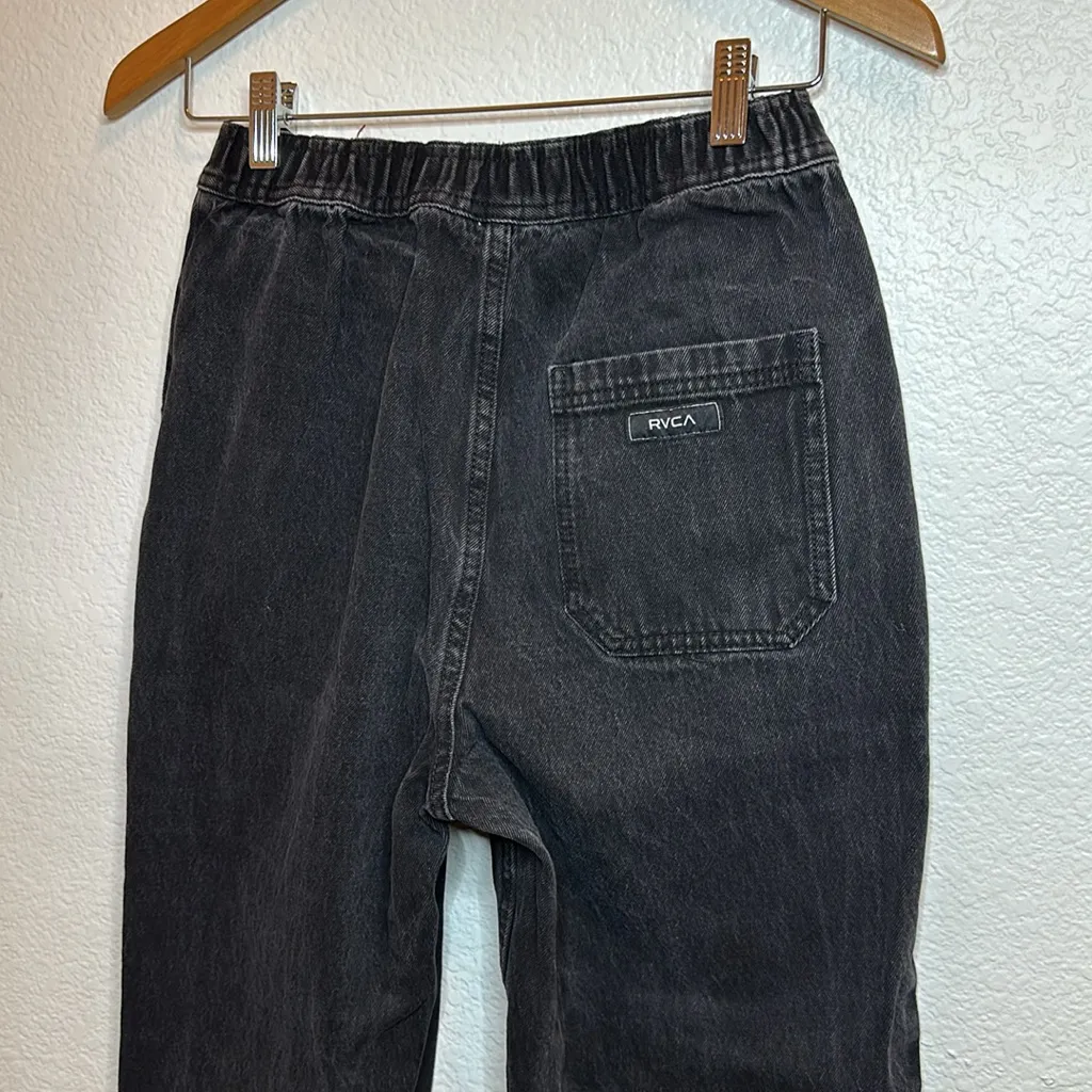 RVCA washed Denim Jeans size S (8) - Image 5