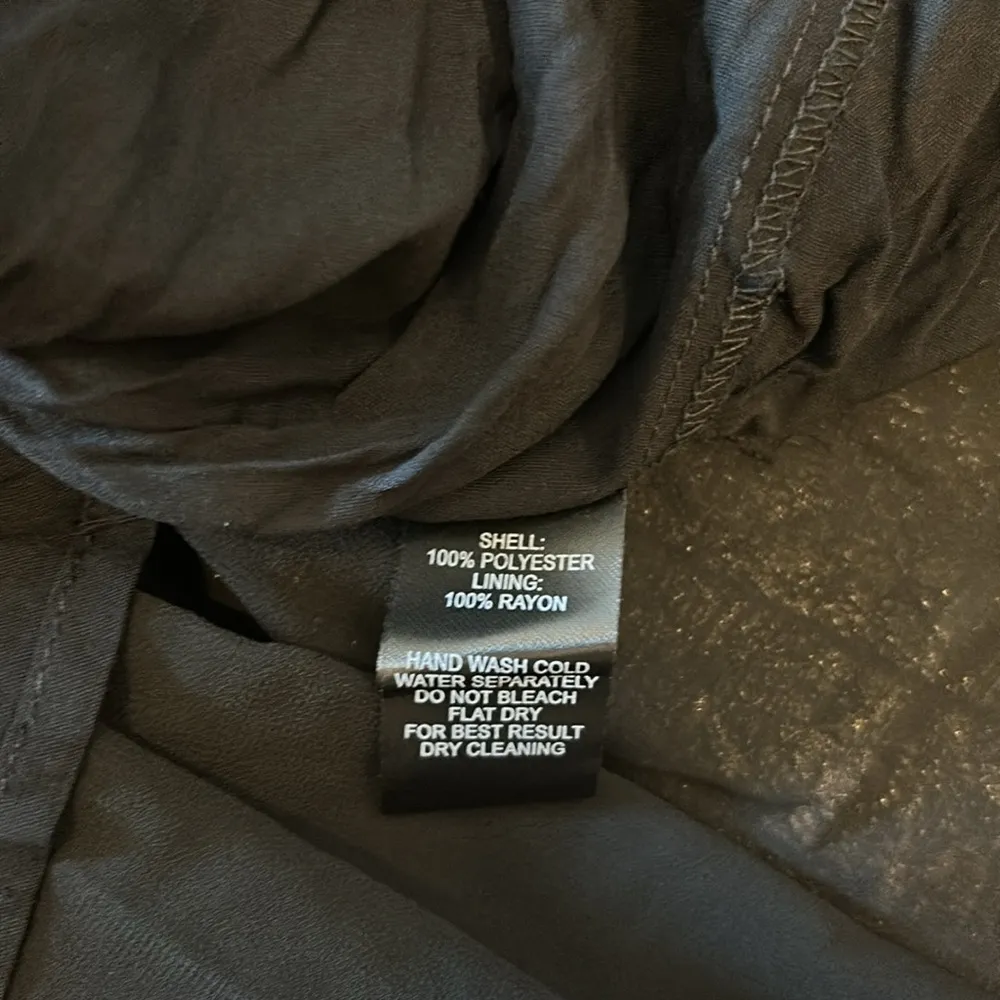 Lulus Like a Fairy Tale Black Smocked Tie-Strap Tiered Maxi Dress Size M NEW - Image 9