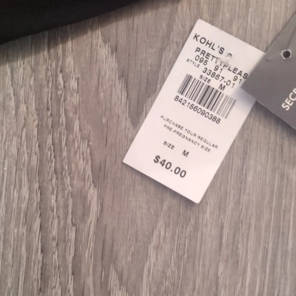 Oh baby by motherhood secret for belly pretty please black skirt size medium - Image 3