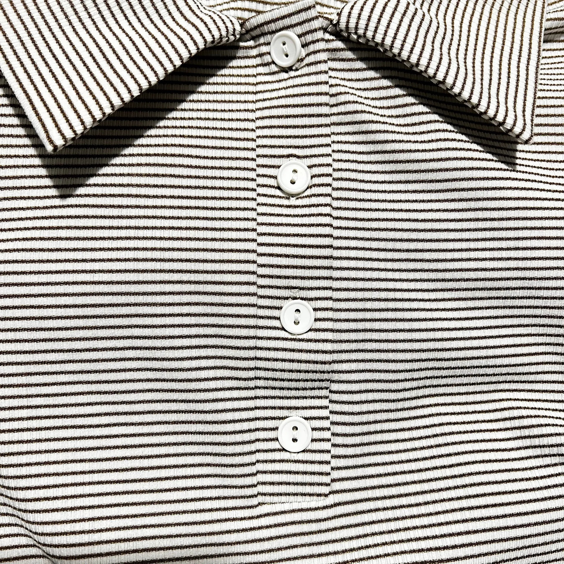 Dress Liberty Love pinstripes  polo dress shirt  size Medium M - Image 7