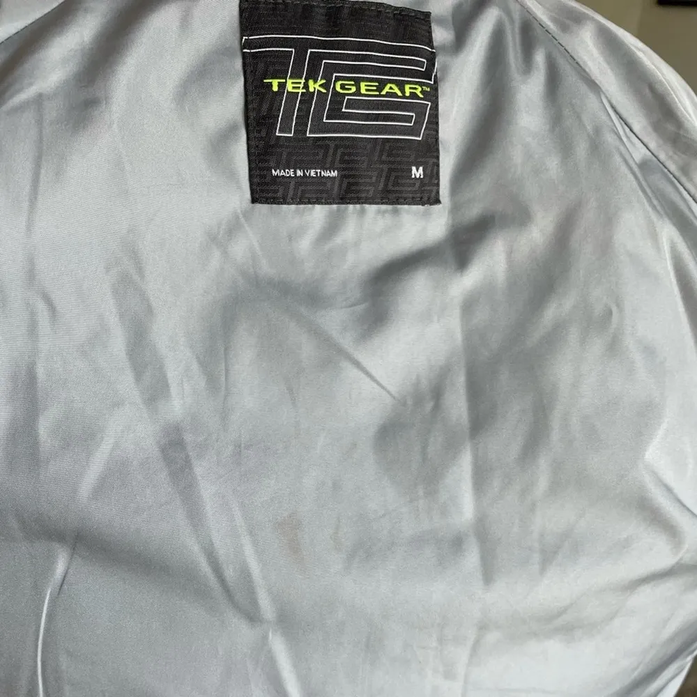 Tek Gear Lightweight Black Puffer Jacket Lined M - Image 5