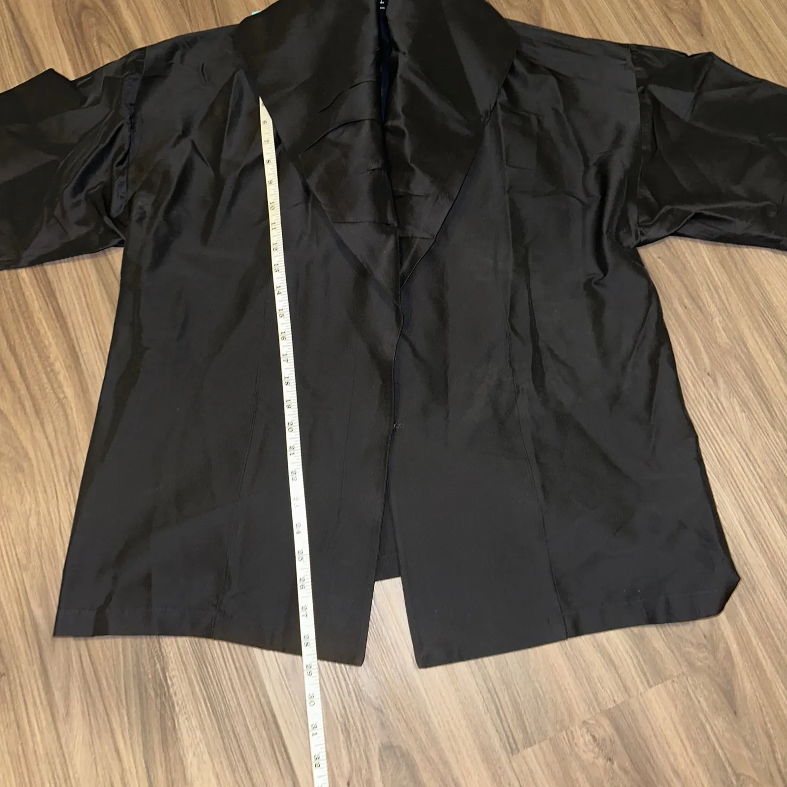 St. John Evening Black Shawl Collar‎ Short Sleeve Jacket Size 10 - Image 9