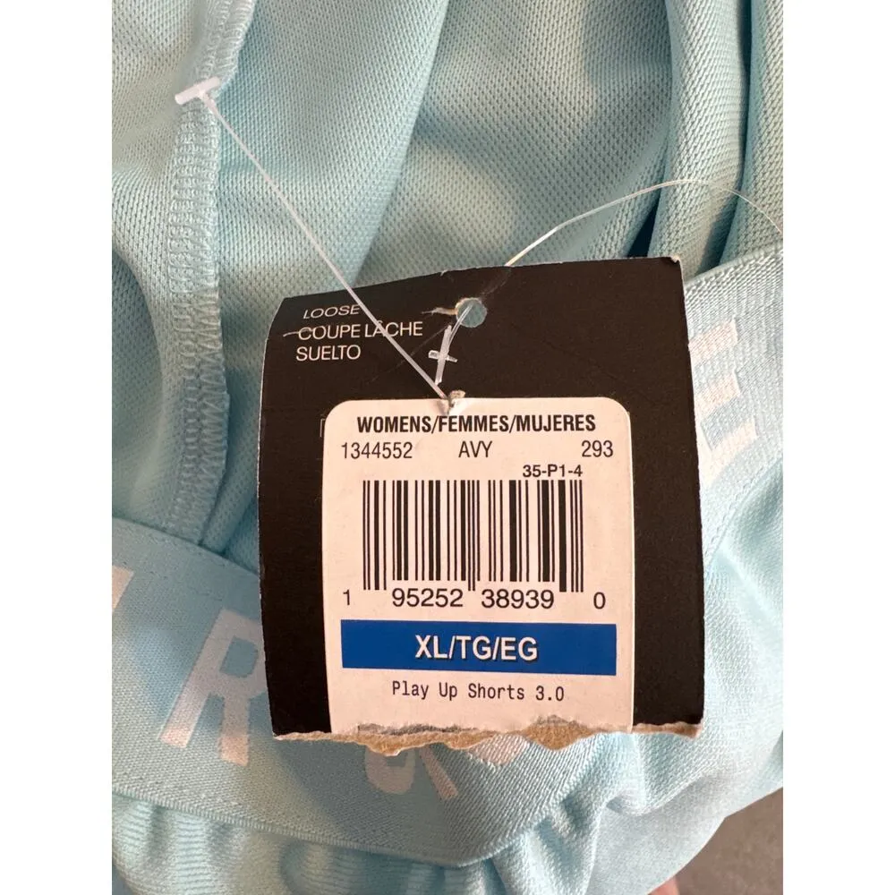 Brand New Under Armour Women's XL Play Up Shorts 3.0 Blue Athletic Short - Image 6